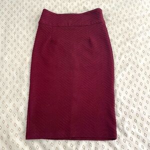 Forever 21 Maroon Pencil Skit